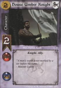 House Umber Knight